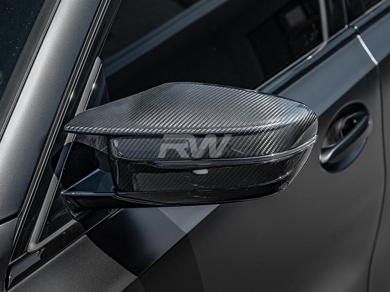 BMW G42 M240i Carbon Fiber Mirror Caps