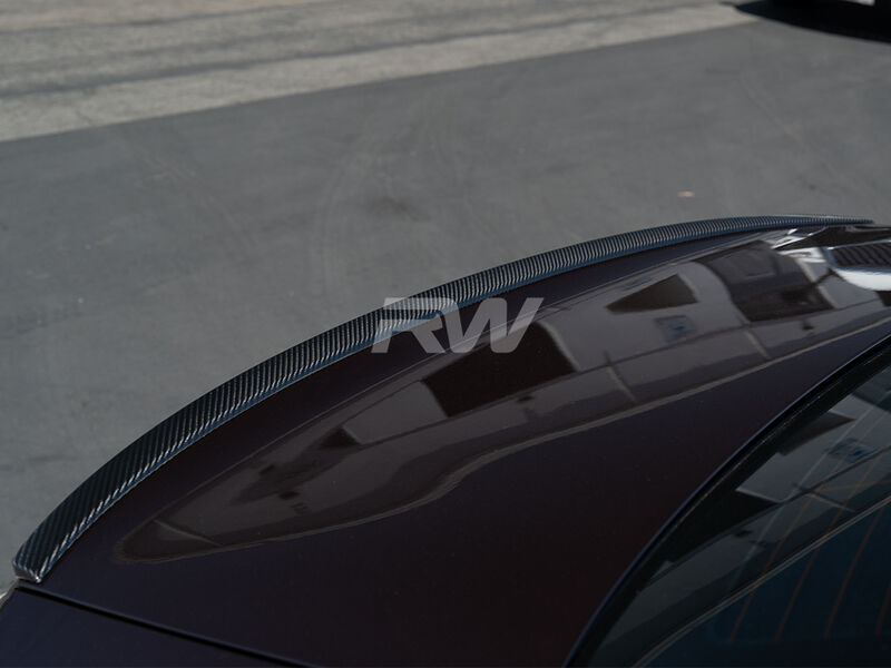 BMW G60 G90 M Style Carbon Fiber Trunk Spoiler