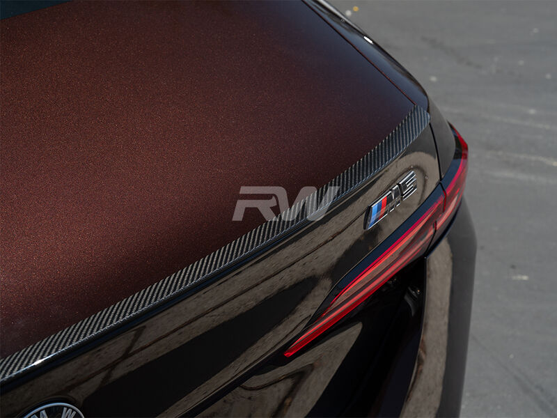 BMW G60 G90 M Style Carbon Fiber Trunk Spoiler