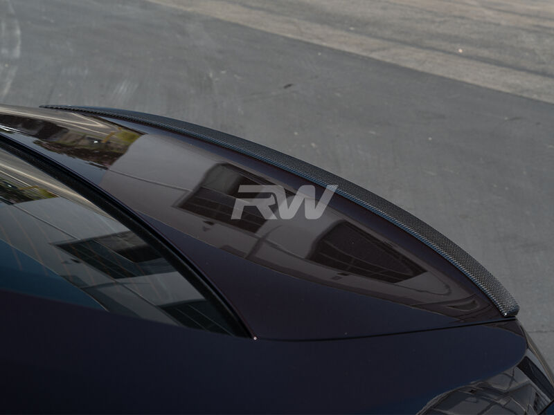 BMW G60 G90 M Style Carbon Fiber Trunk Spoiler