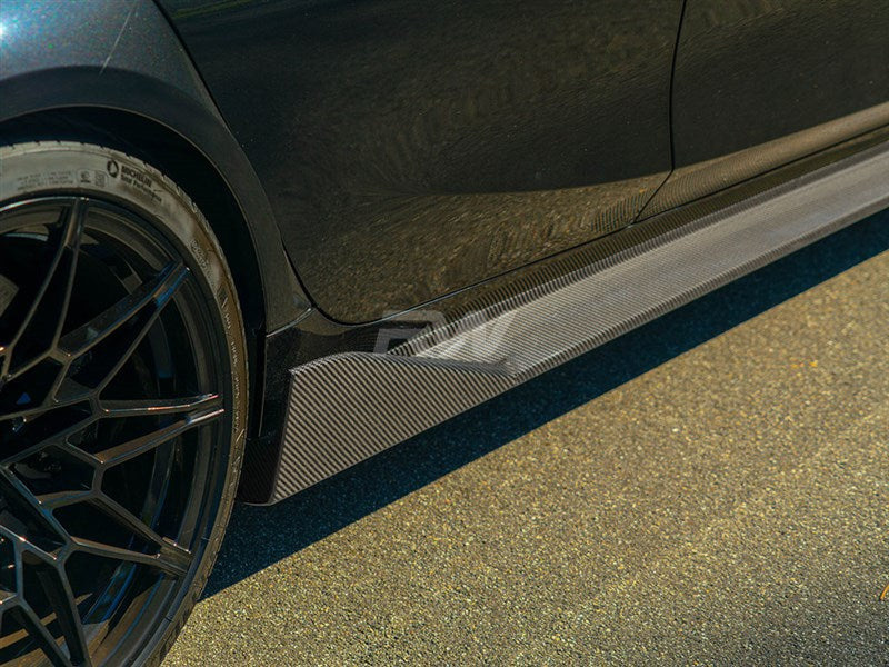 BMW G80 M3 Performance Style CF Side Skirts