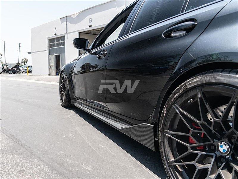 BMW G80 M3 Performance Style CF Side Skirts