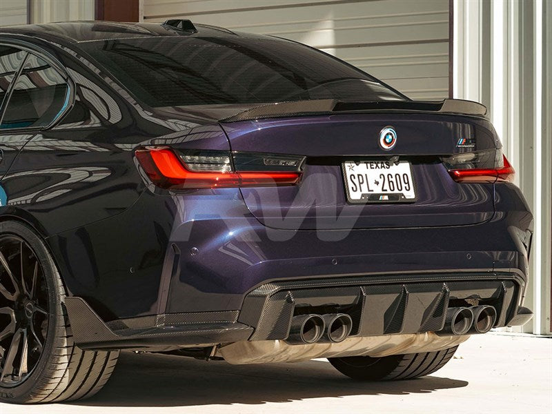 BMW G8X M3 M4 CF Outer Diffuser Trim