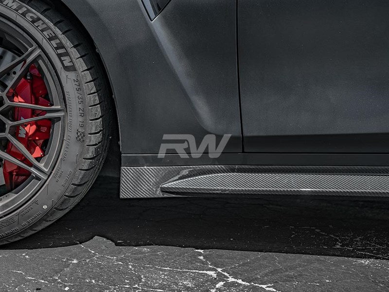 BMW G80 M3 OEM Style Carbon Fiber Side Skirts