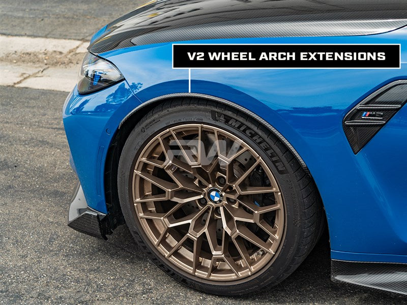 BMW G80 M3 CF V2 F+R Wheel Arch Extensions Secondary image