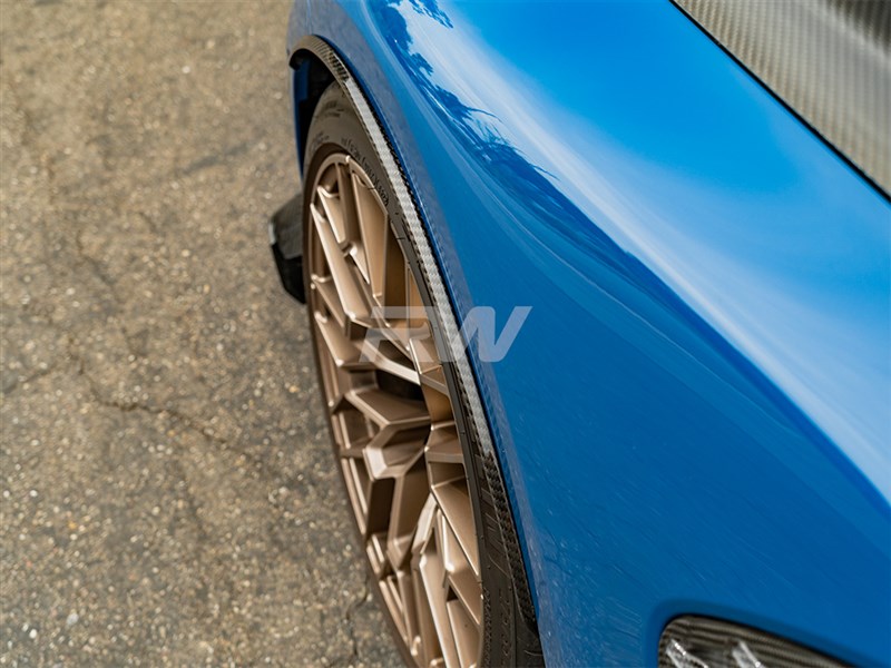 BMW G80 M3 CF V2 F+R Wheel Arch Extensions