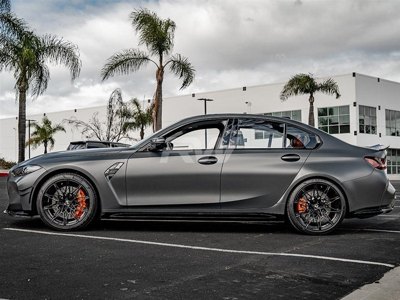 BMW G80 M3 RWS CF Side Skirt Extensions Secondary image