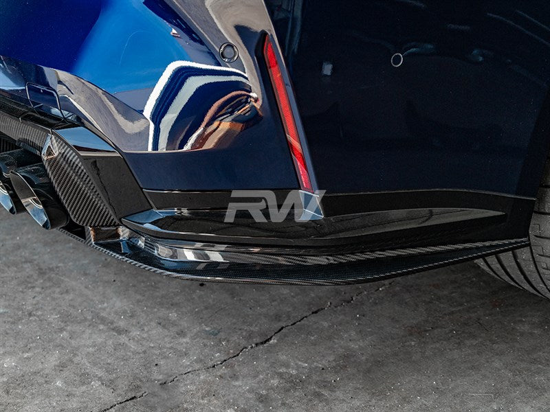 BMW G82 G83 M4 RWS CF Lower Diffuser Trim