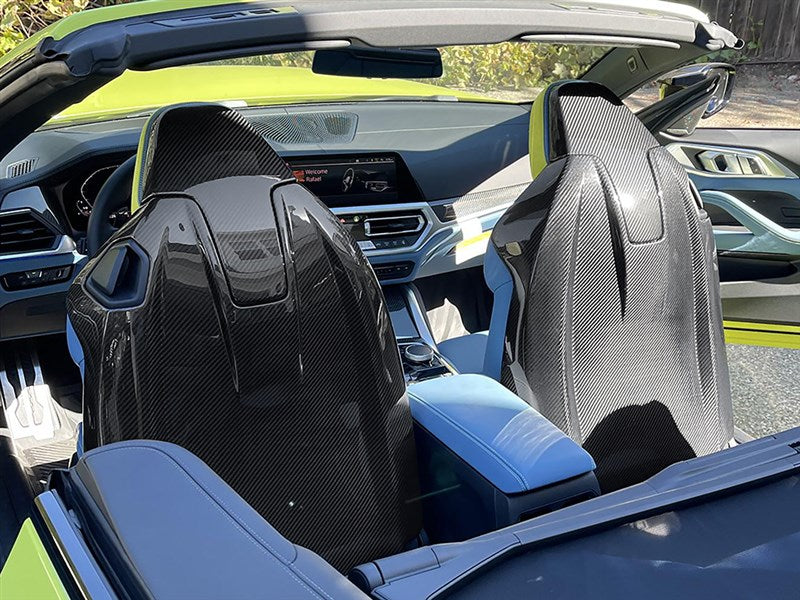 BMW G82/G83 M4 Carbon Fiber Seat Backs Secondary image