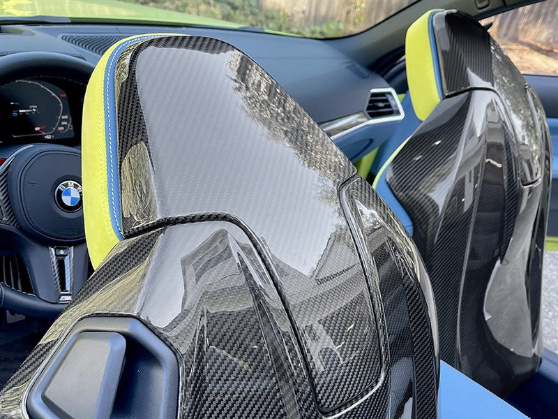 BMW G82/G83 M4 Carbon Fiber Seat Backs