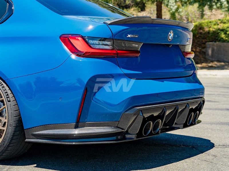BMW G82/G83 M4 OEM Style CF Diffuser Sides