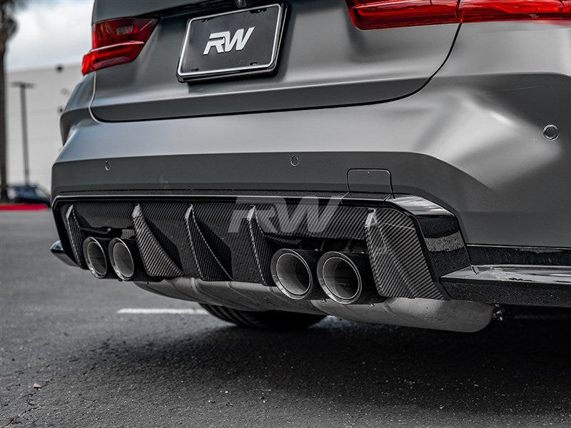 BMW G8X M3/M4 OEM Style CF Rear Diffuser