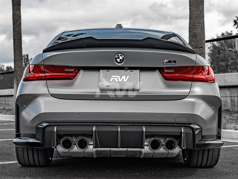 BMW G8X M3/M4 OEM Style CF Rear Diffuser