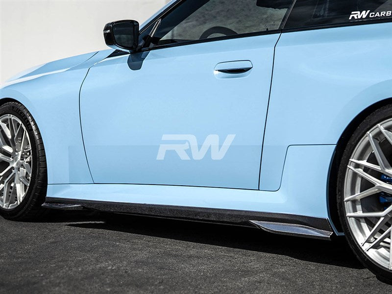 BMW G87 M2 GTX Carbon Fiber Side Skirts