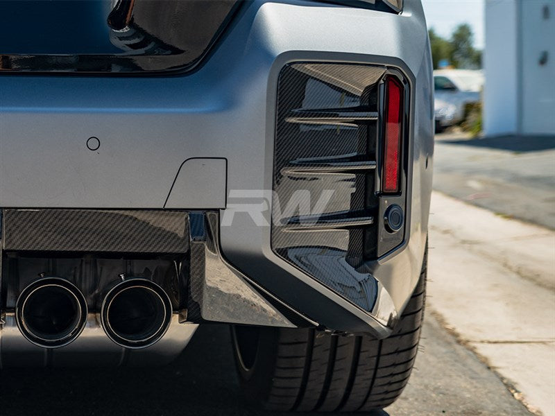 BMW G87 M2 CF Performance Rear Bumper Trim