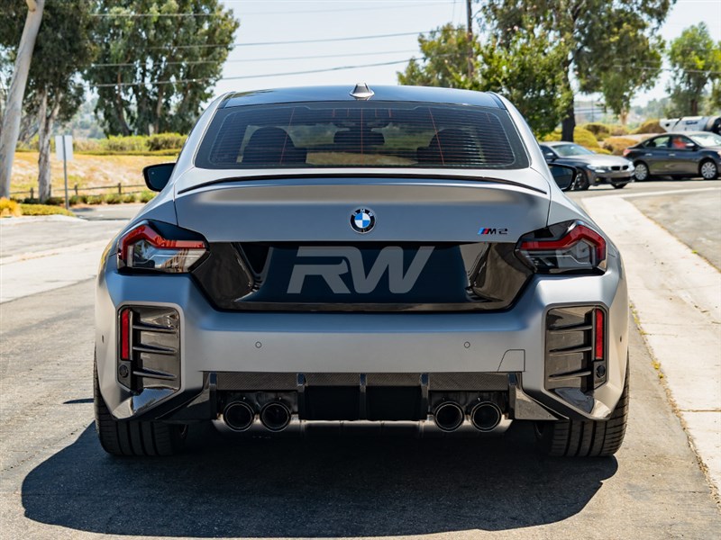 BMW G87 M2 CF Performance Rear Bumper Trim