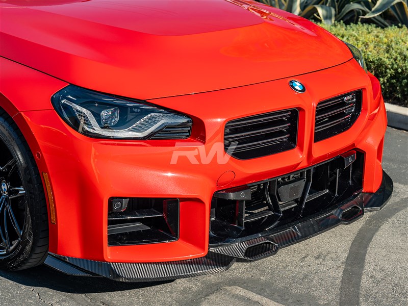 BMW G87 M2 Carbon Fiber GTX Front Lip Spoiler