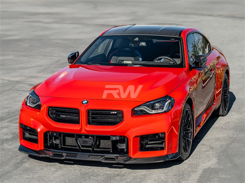 BMW G87 M2 Carbon Fiber GTX Front Lip Spoiler