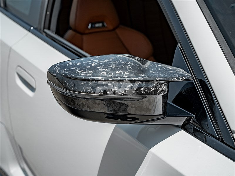 BMW G8X Forged Carbon Mirror Caps
