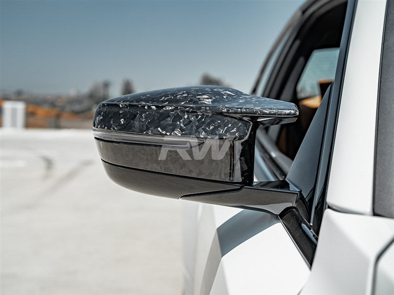 BMW G8X Forged Carbon Mirror Caps