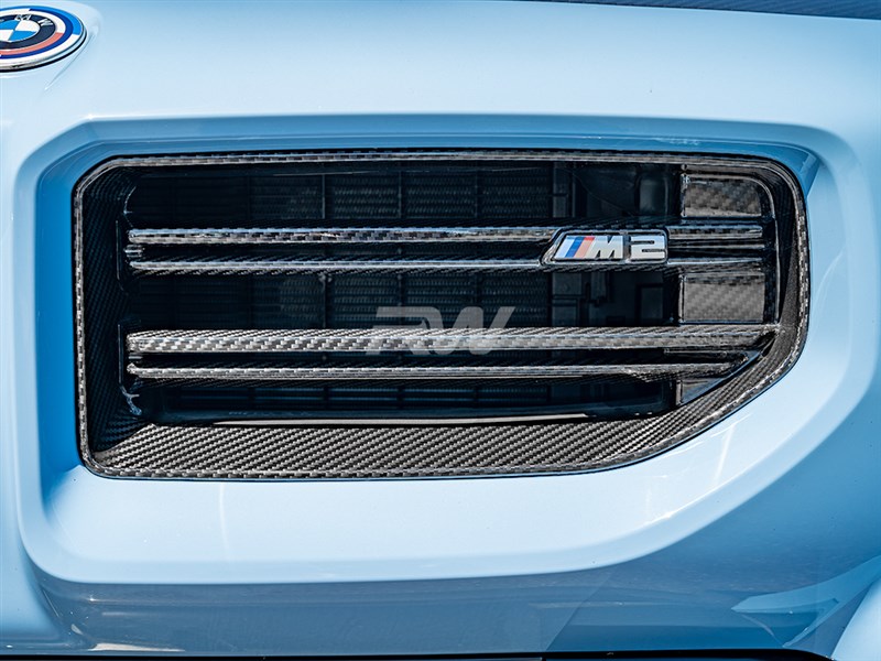 BMW G87 M2 OEM Style Carbon Fiber Grille