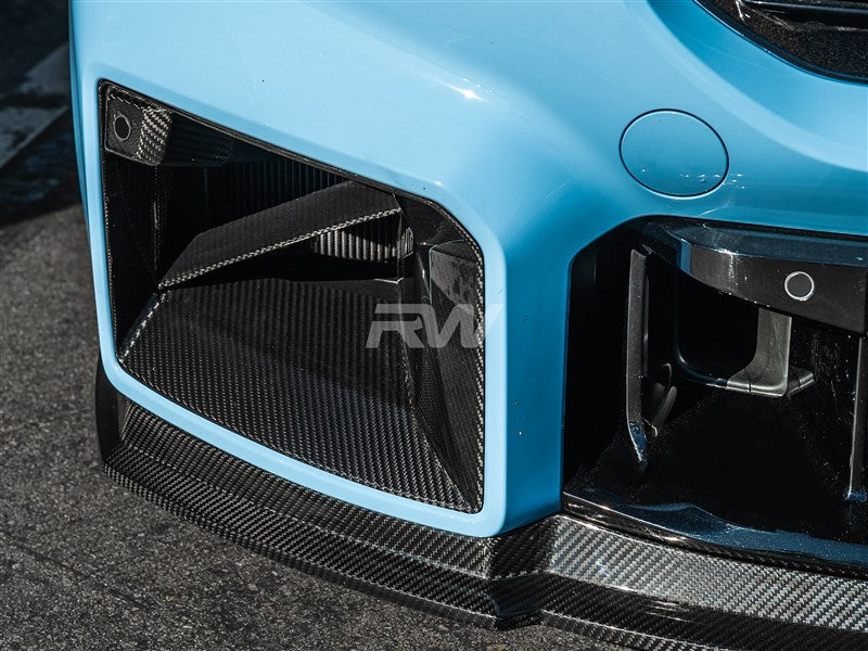 BMW G87 M2 Carbon Fiber Front Duct Trims
