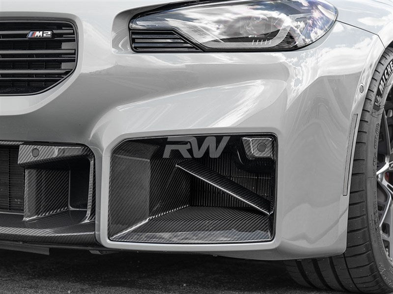 BMW G87 M2 Carbon Fiber Front Duct Trims