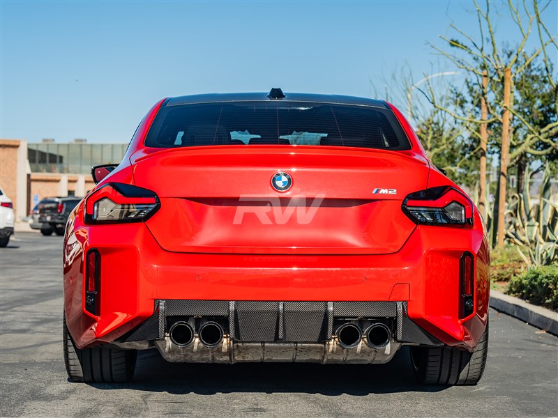 BMW G87 M2 Performance Style Carbon Fiber Diffuser