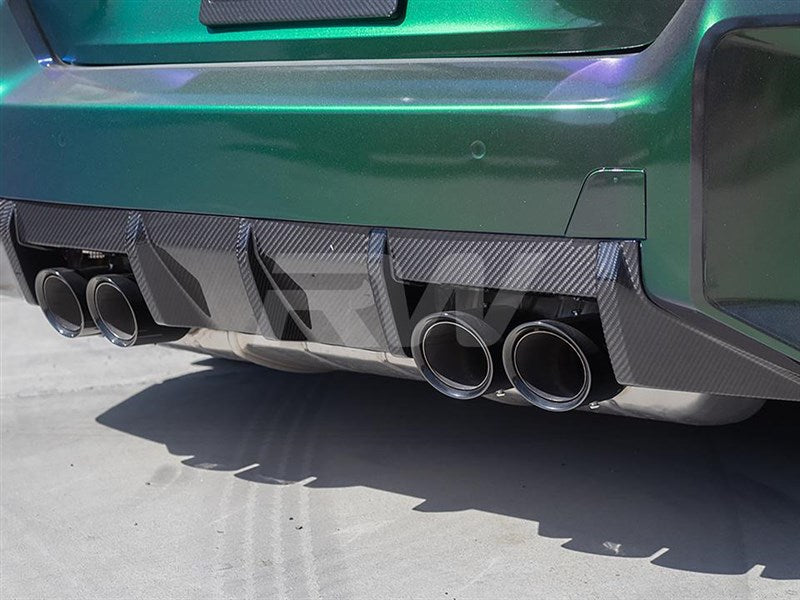 BMW G87 M2 Performance Style Carbon Fiber Diffuser
