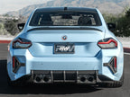 BMW G87 M2 RWS Carbon Fiber 3 Piece Diffuser