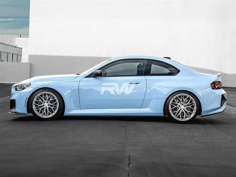 BMW G87 M2 RWS Dry CF Side Skirt Extensions