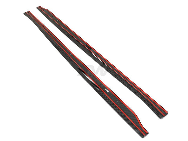 BMW G87 M2 RWS Dry CF Side Skirt Extensions