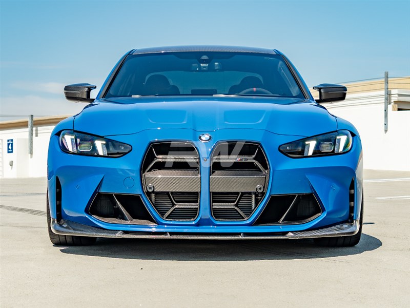 BMW G8X M3/M4 3D Style Carbon Fiber Front Lip Secondary image