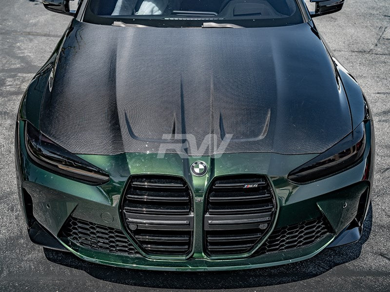 BMW G8X M3/M4 OEM Style Carbon Fiber Hood Secondary image