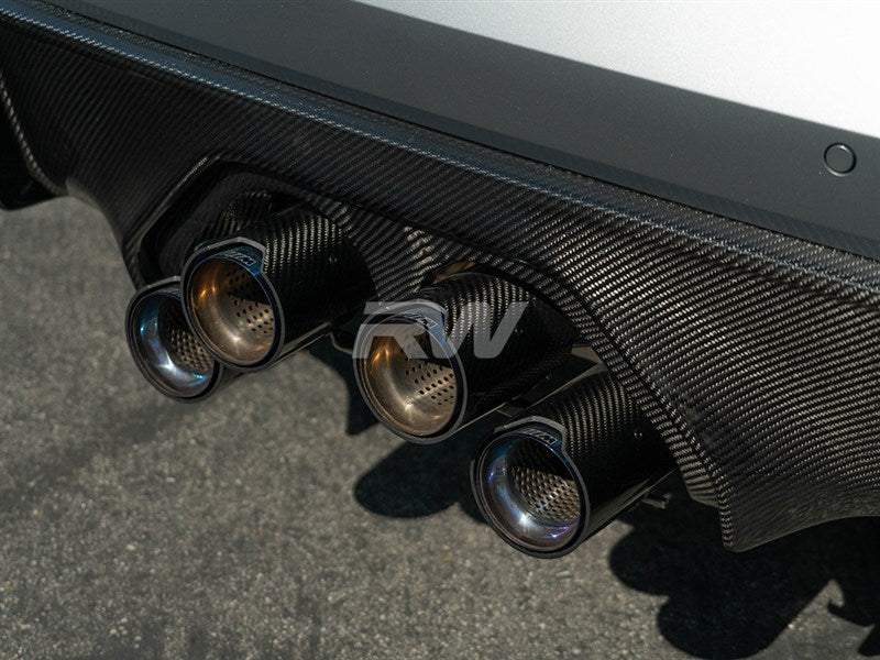BMW G8X M3 M4 Perf. Style CF Exhaust Cover