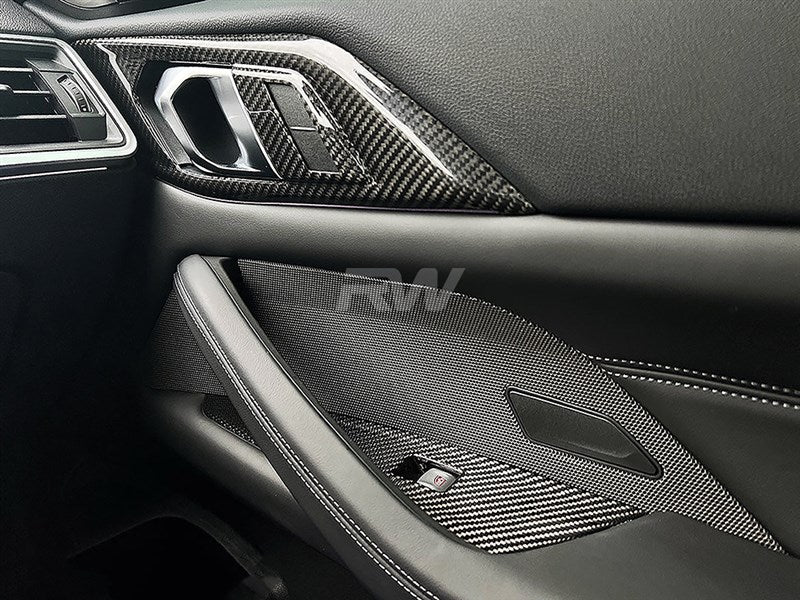 BMW G82 G83 M4 CF Door Handle Trims