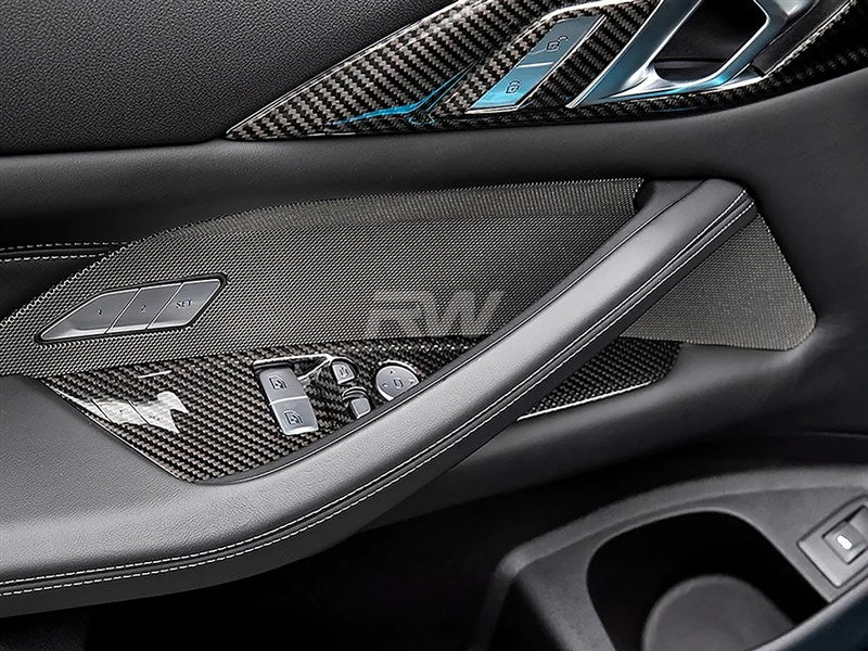 BMW G82 M4 CF Window Switch Panels