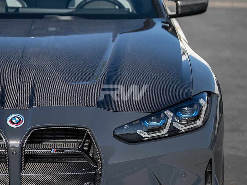 BMW G8X M3/M4 Carbon Fiber CS Style Hood Secondary image