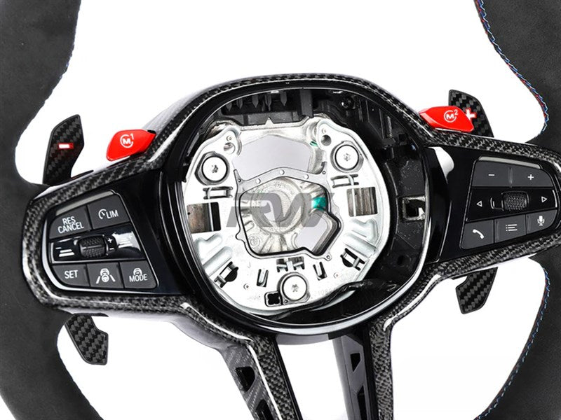 BMW G8X LCI Alcantara / CF Steering Wheel