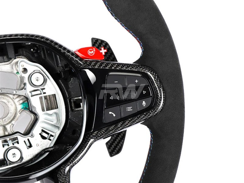 BMW G8X LCI Alcantara / CF Steering Wheel