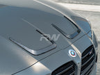 BMW G8x M3 M4 Carbon Fiber Hood Vent Trims