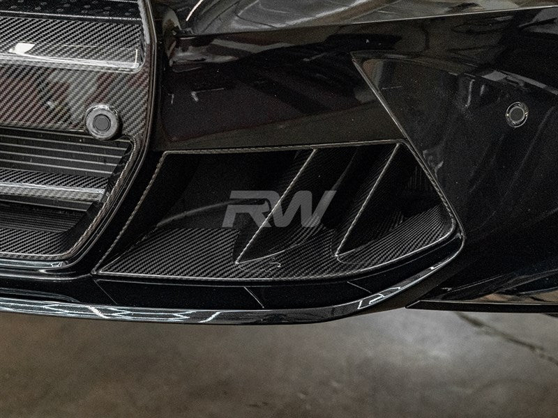 BMW G8X M3/M4 CF Dual Fin Duct Trims