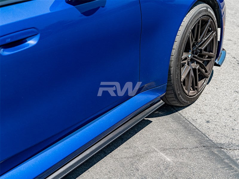 BMW G90/G99 M5 RWS CF Side Skirt Extensions
