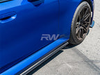 BMW G90/G99 M5 RWS CF Side Skirt Extensions