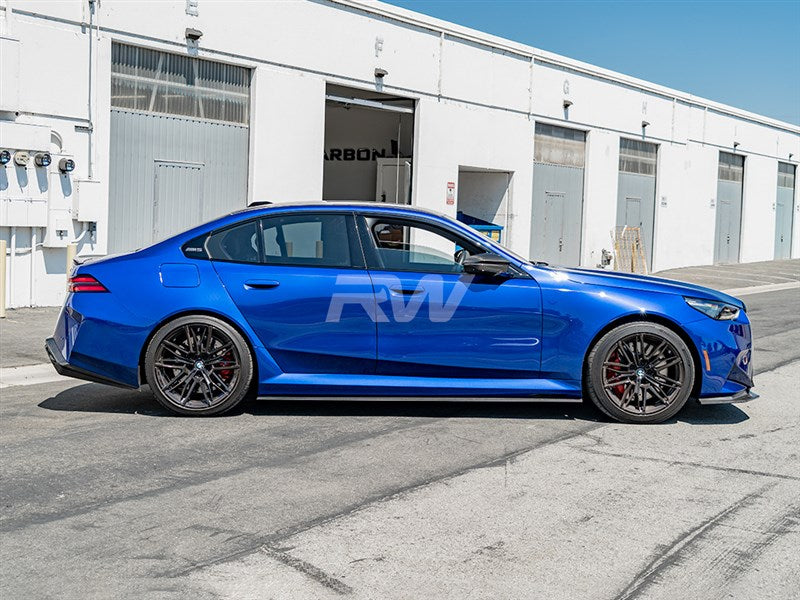 BMW G90/G99 M5 RWS CF Side Skirt Extensions