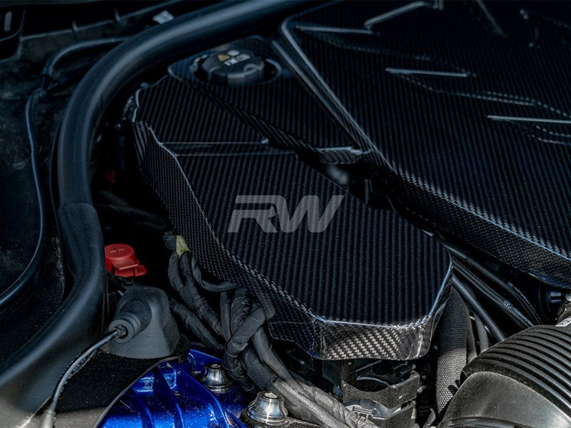 BMW G90 G99 M5 Carbon Engine Cover Trim Kit
