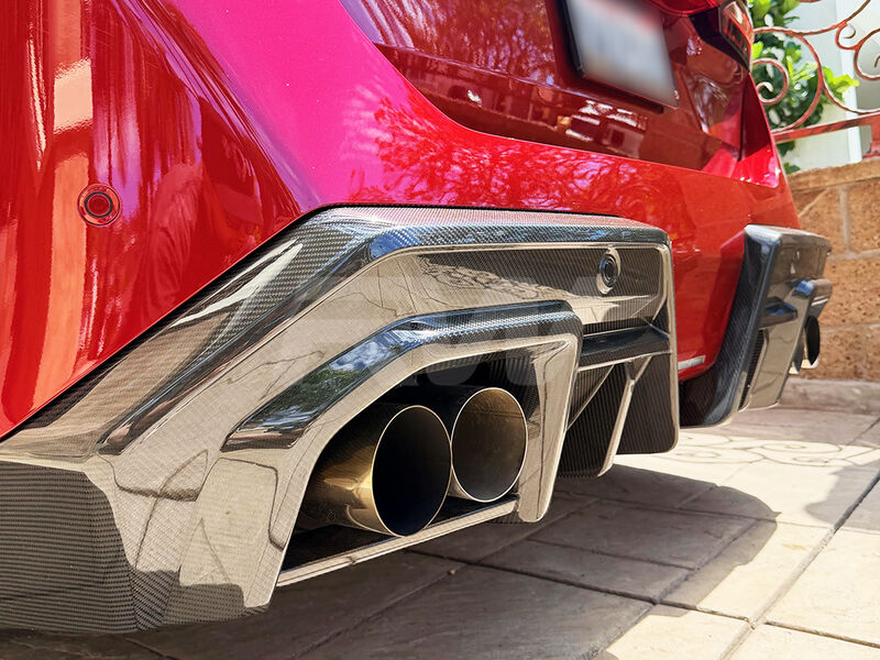 BMW G90/G99 M5 SQ Style Carbon Fiber Diffuser
