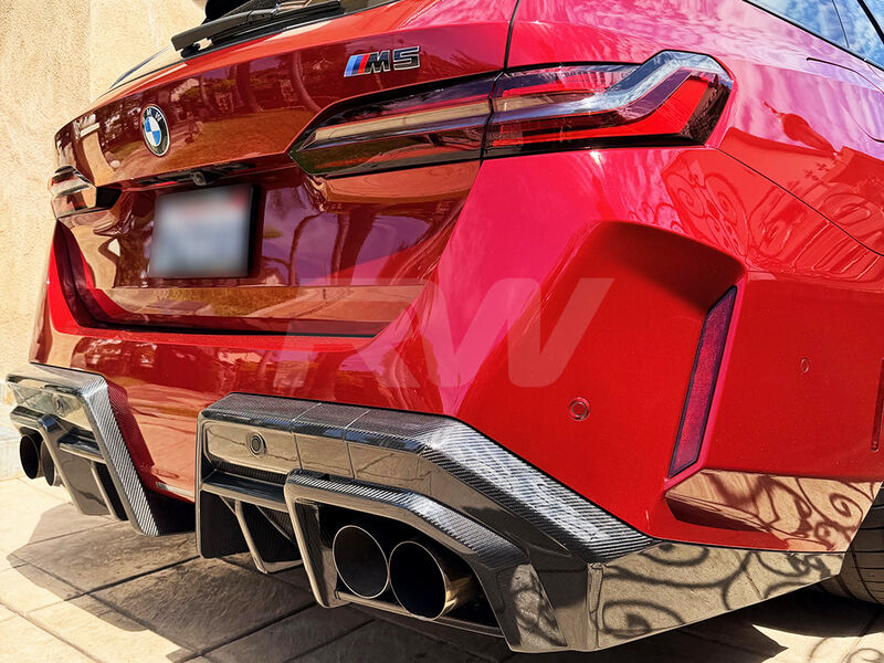 BMW G90/G99 M5 SQ Style Carbon Fiber Diffuser
