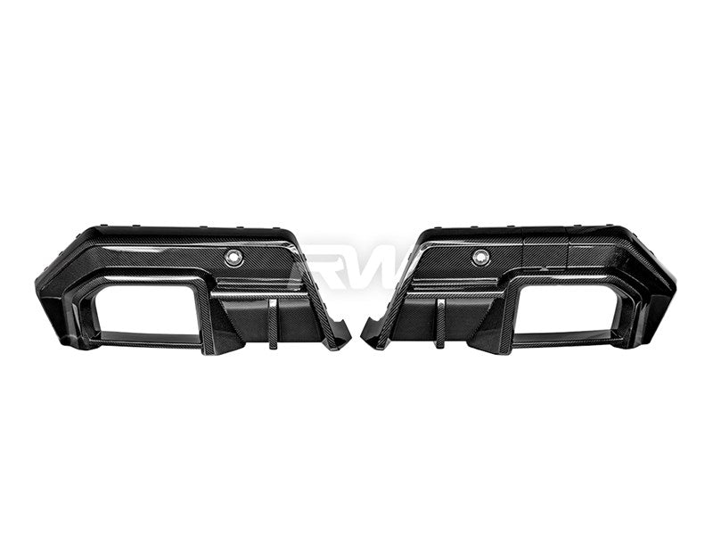 BMW G90/G99 M5 SQ Style Carbon Fiber Diffuser