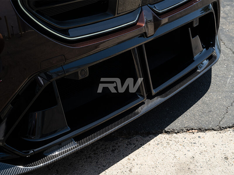 BMW G90/G99 M5 3D Style Carbon Fiber Front Lip